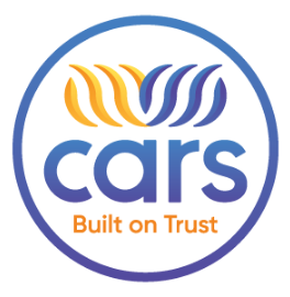 CARS built with trust logo