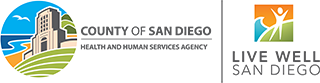 HHSA and Live Well San Diego logo